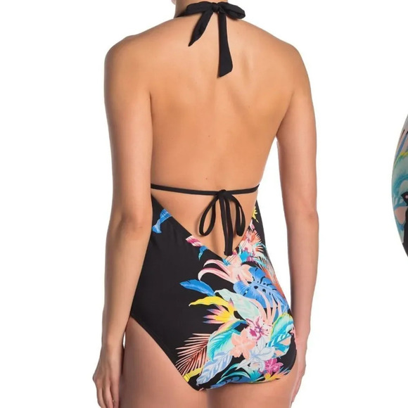 Floral print One piece swim - Picture 3 of 5